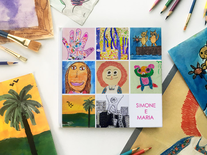 Trasforma i disegni d’infanzia in un FotoLibro